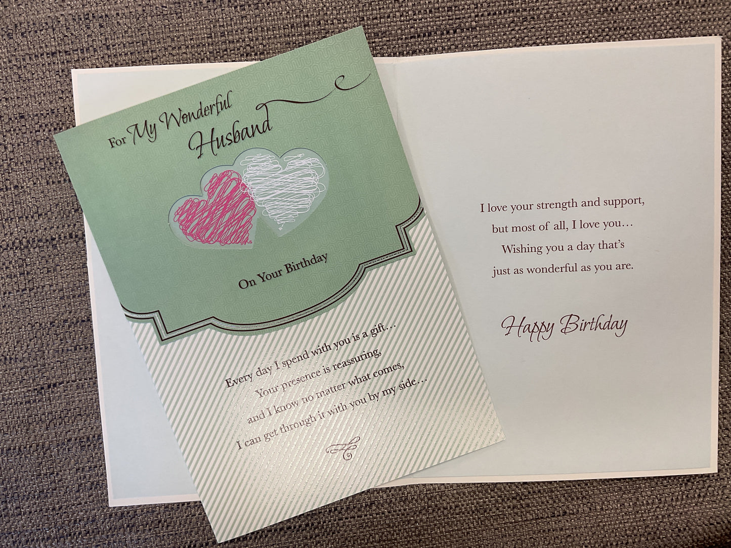 Husband Birthday Card