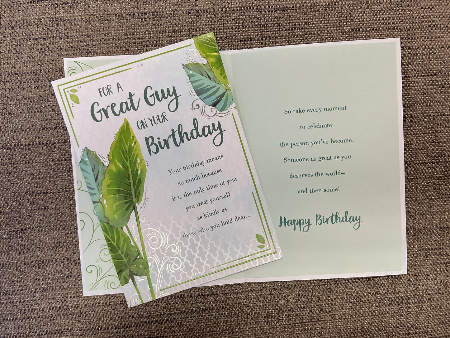 For Him Birthday Card