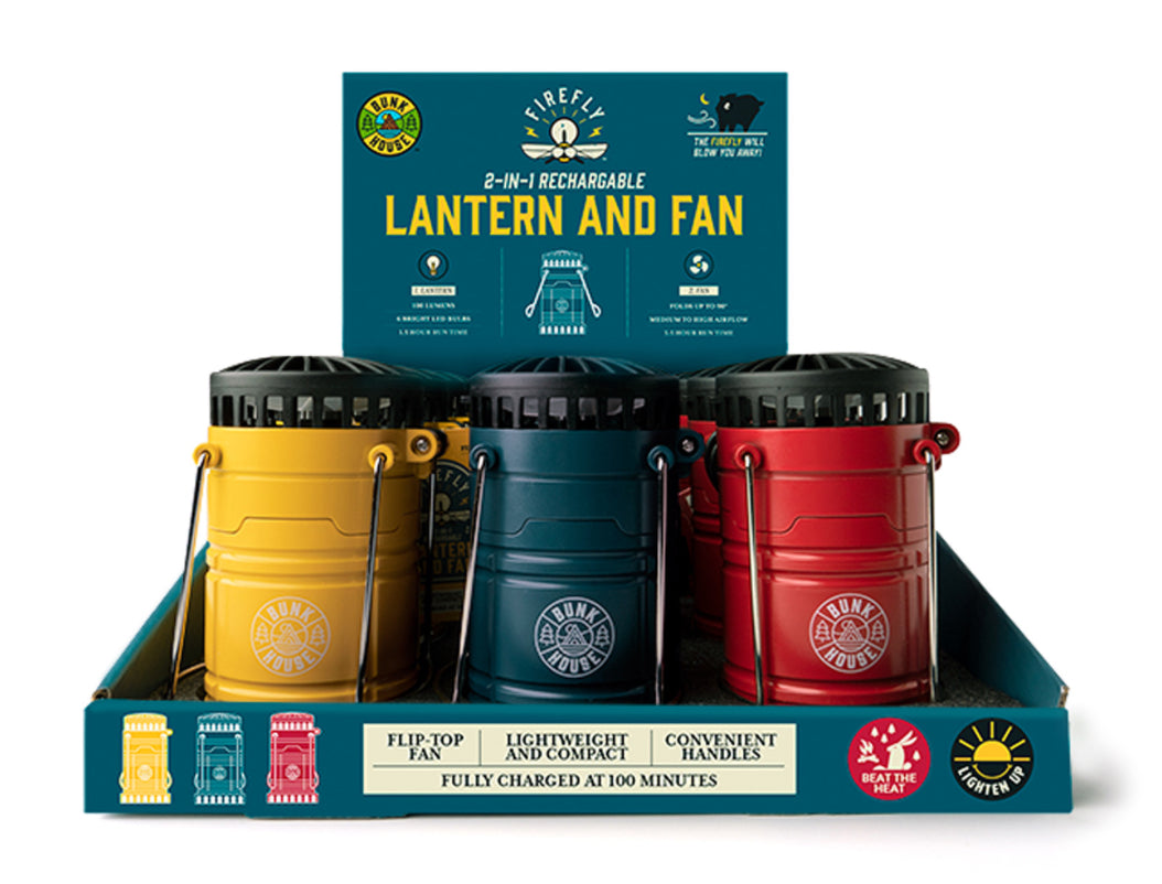 Rechargeable Lantern and Fan