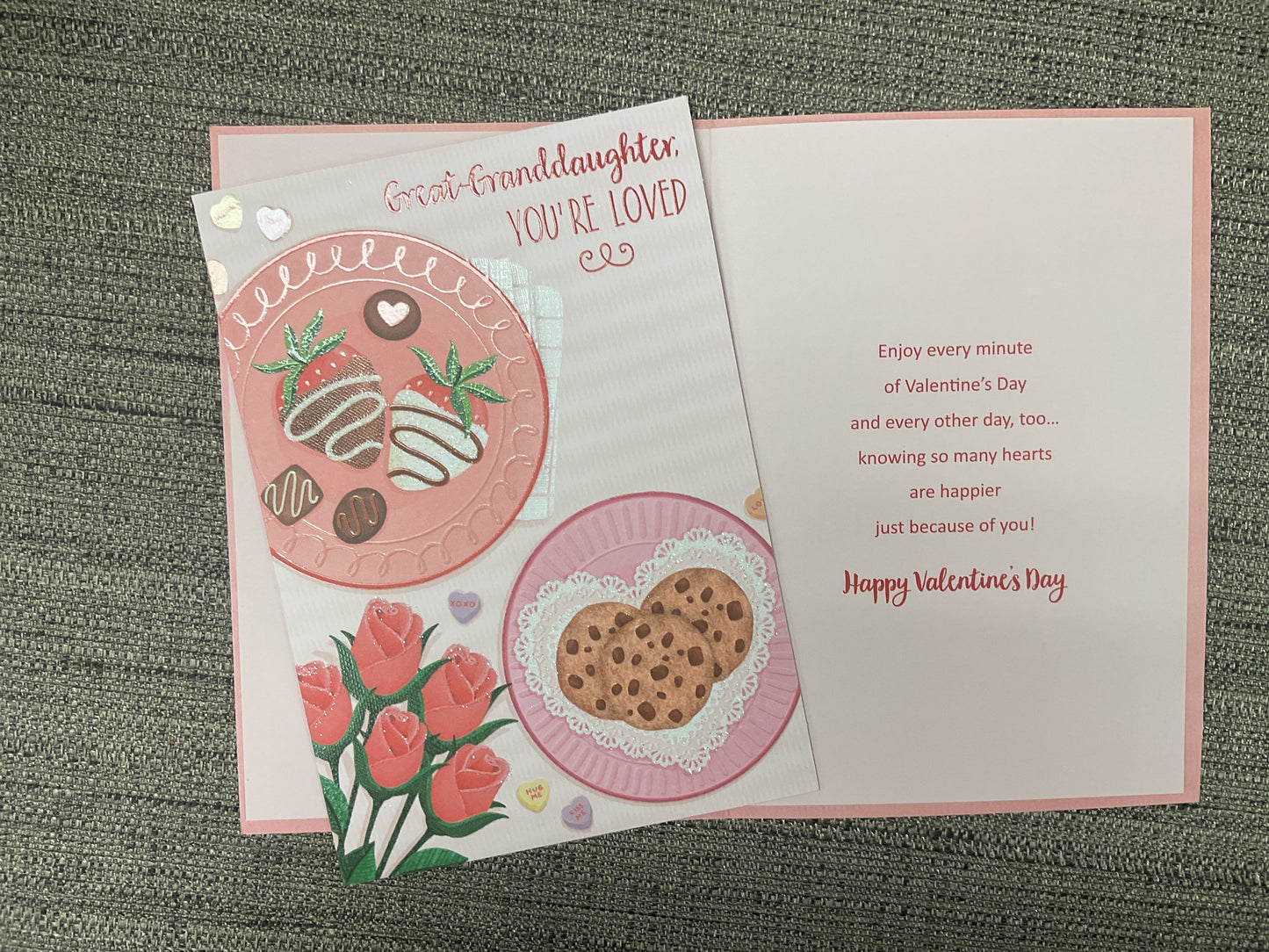 Great-Granddaughter - Valentine’s Day Card