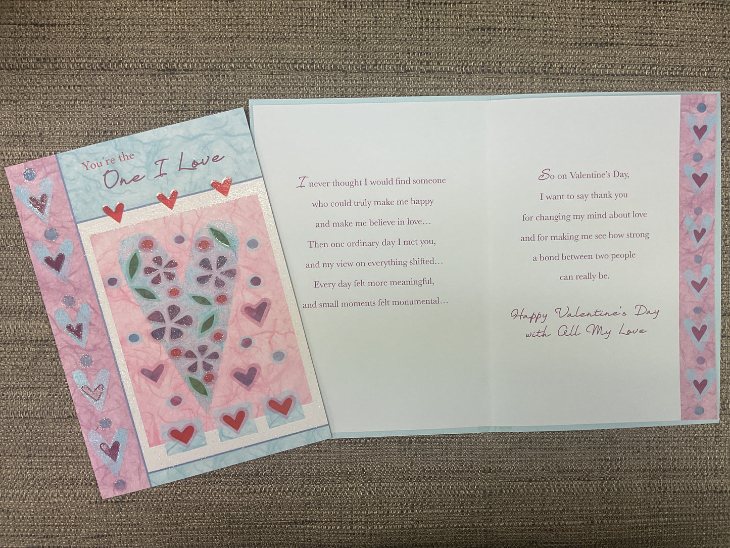 For the One I Love on Valentine’s Day