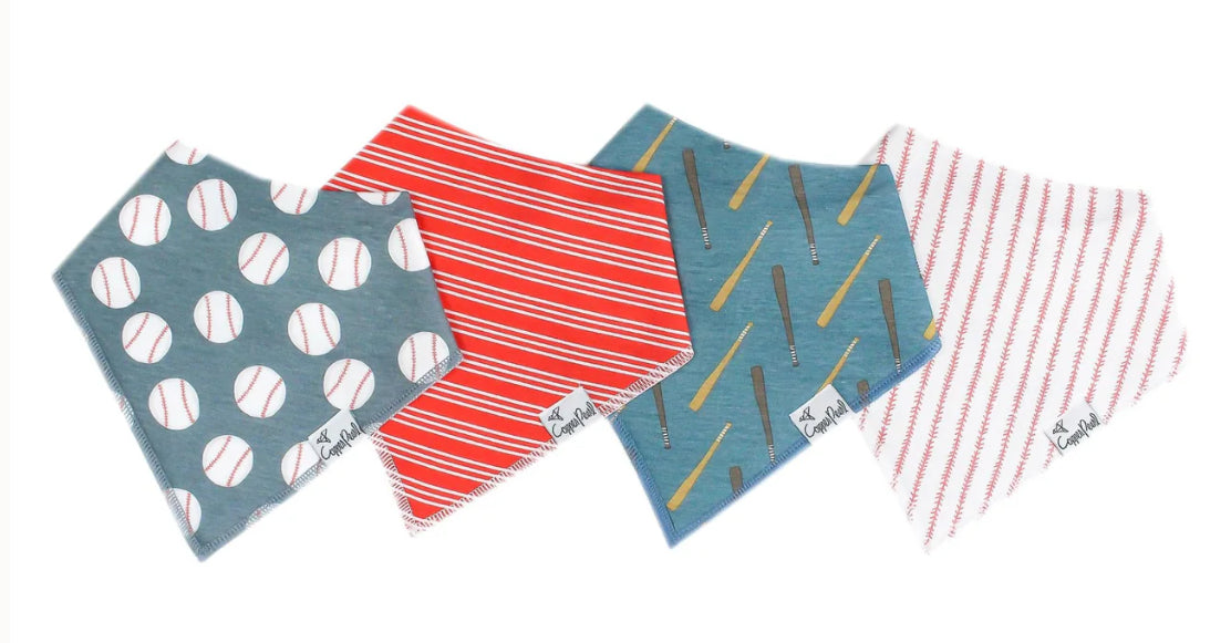 Copper Pearl Bandana Bibs