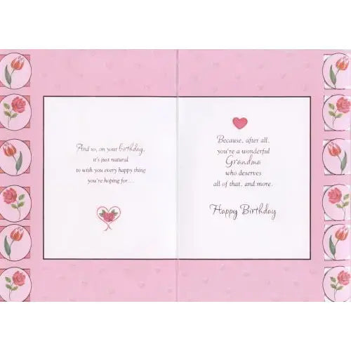 Grandma Birthday Card