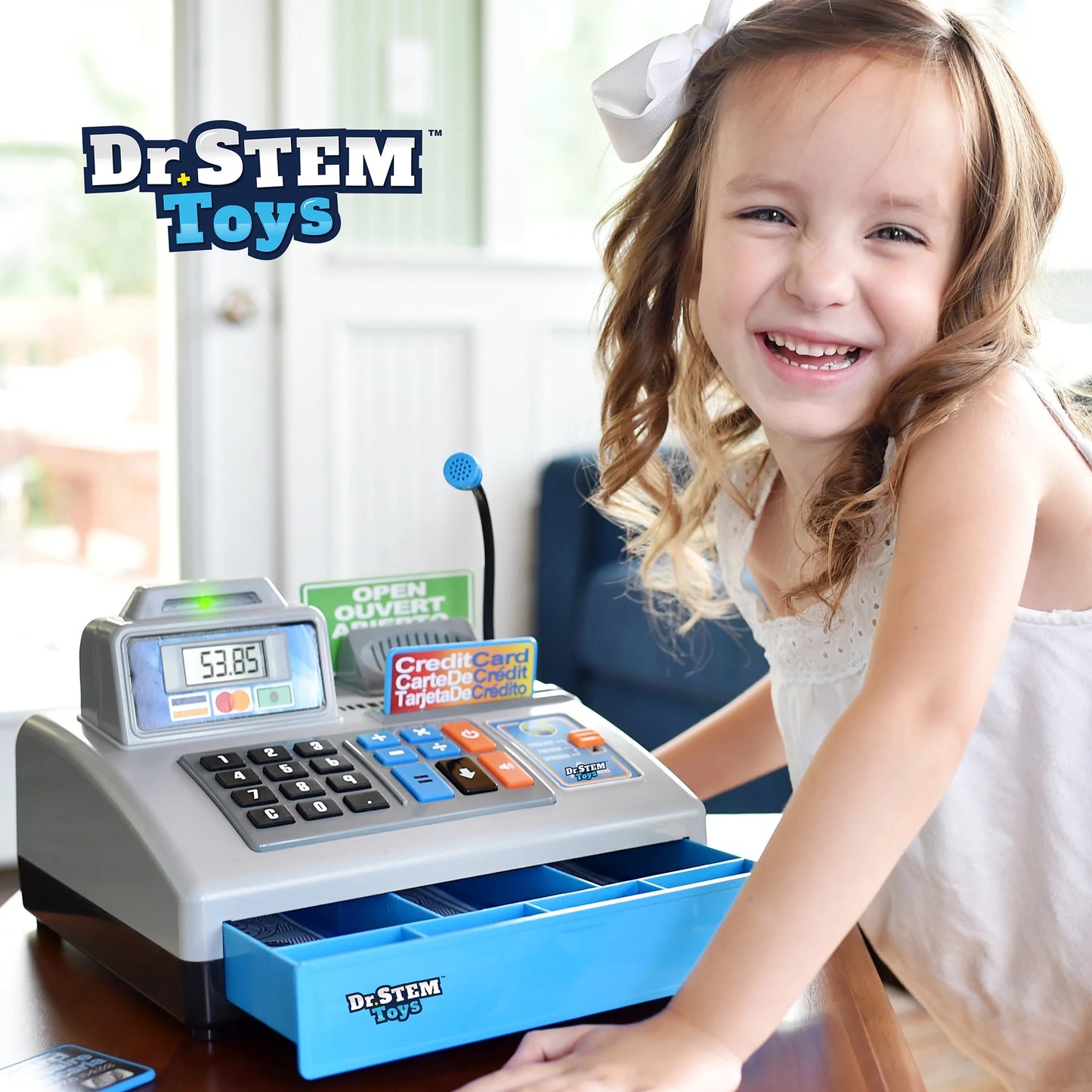 Dr. STEM: Talking Toy Cash Register