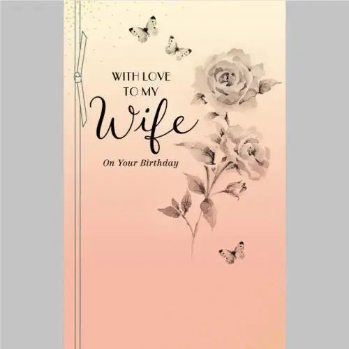 Wife Birthday Card