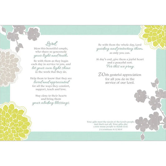 Ministry Pastor & Wife Card