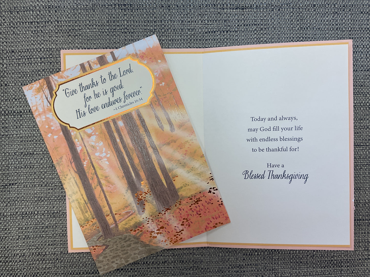 Have a Blessed Thanksgiving Card