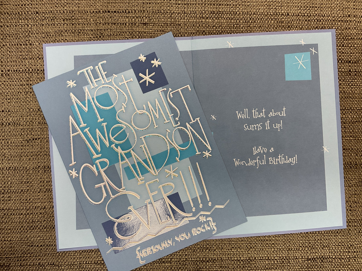 Grandson Birthday Card