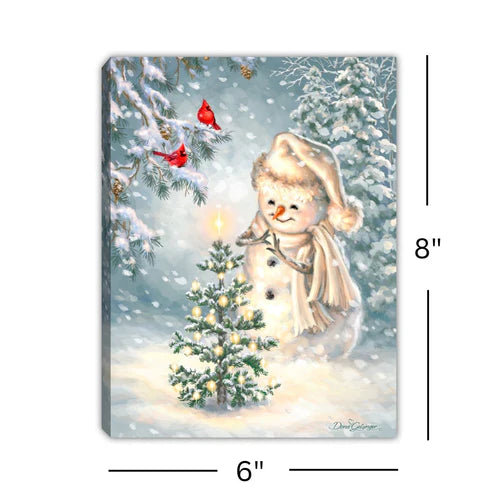 Holiday Lighted Canvas