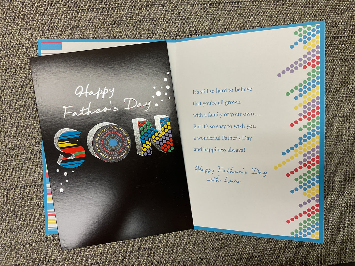 Son Father’s Day Card