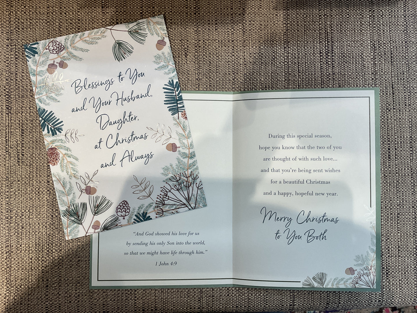 Daughter & Husband Christmas Card