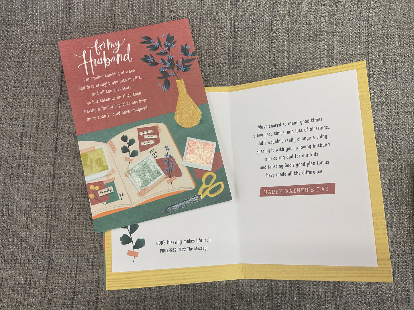 Husband *Religious* - Father’s Day Card