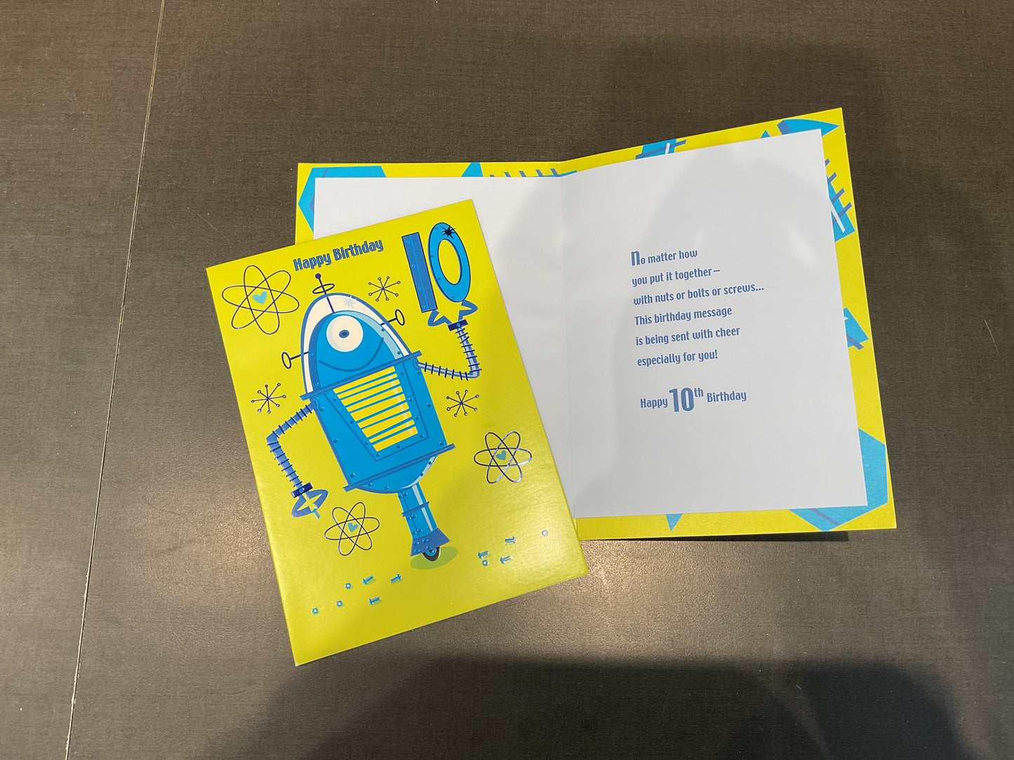 10th Birthday Card