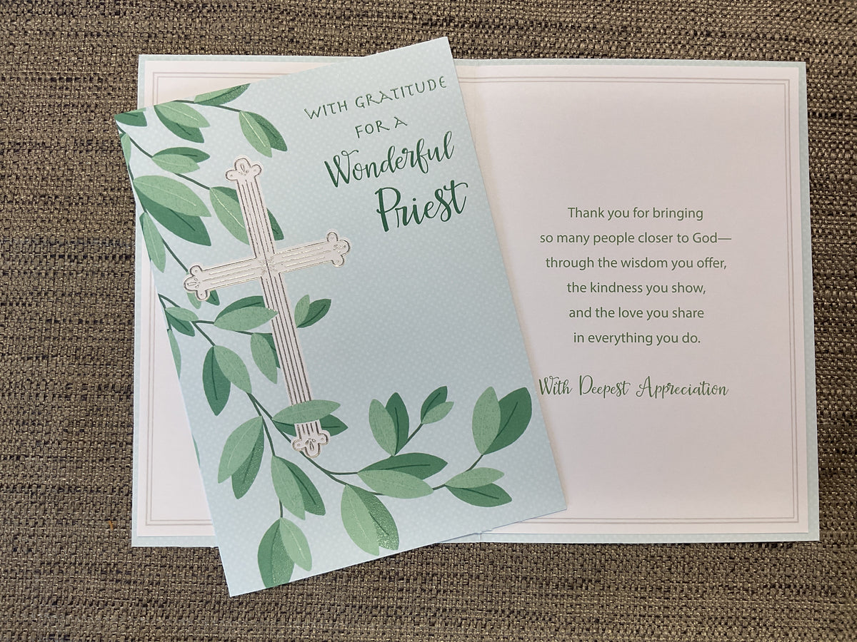 Priest Clergy Appreciation Card