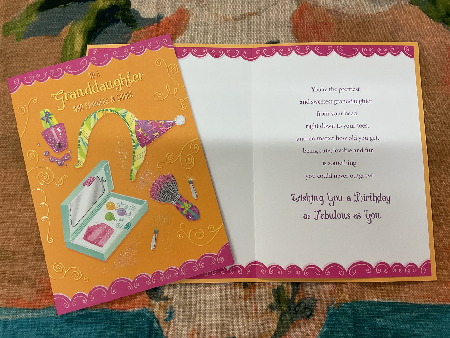 Granddaughter Birthday