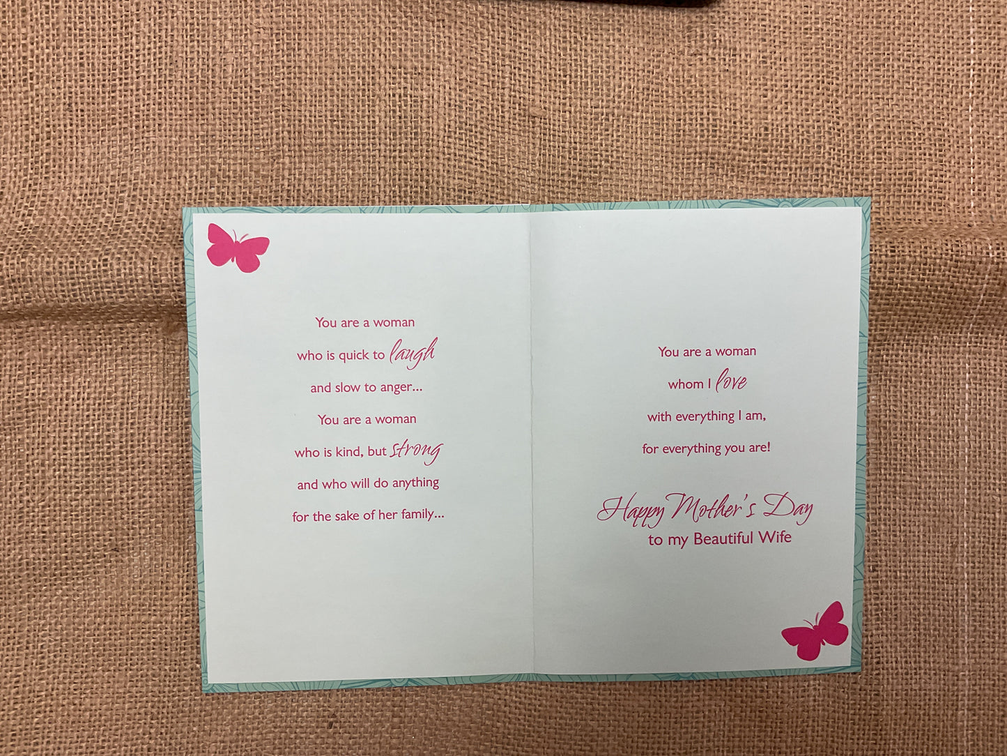 Wife - Mother’s Day