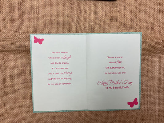 Wife - Mother’s Day