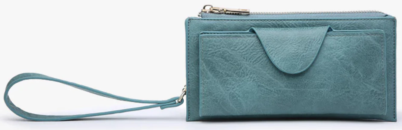 Kyla RFID Wallet with Wrist Strap