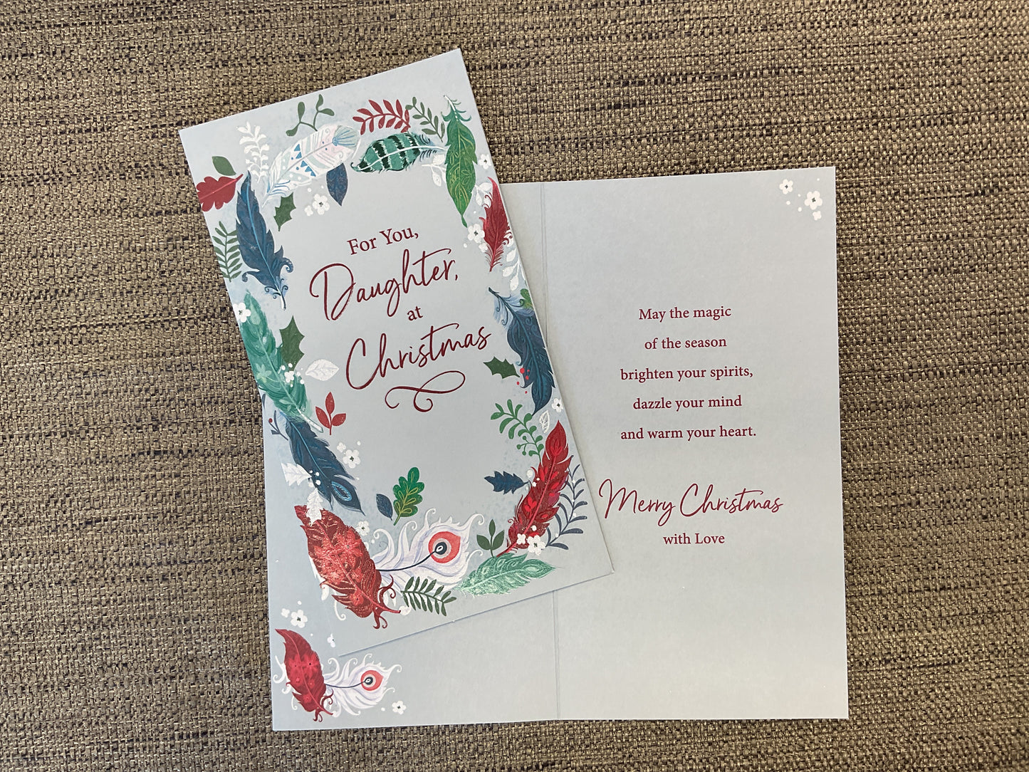 Daughter Christmas Card