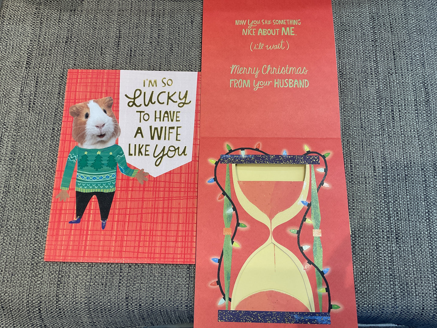 Wife Christmas Card Slider