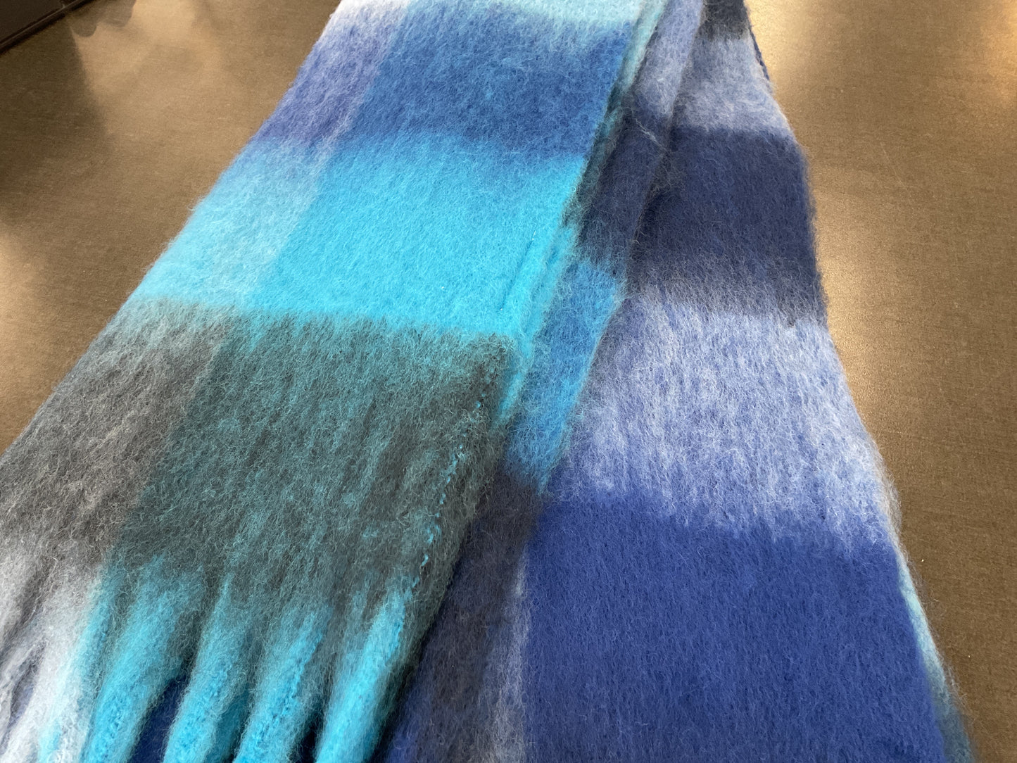 Cozy Brushed Plaid Scarf