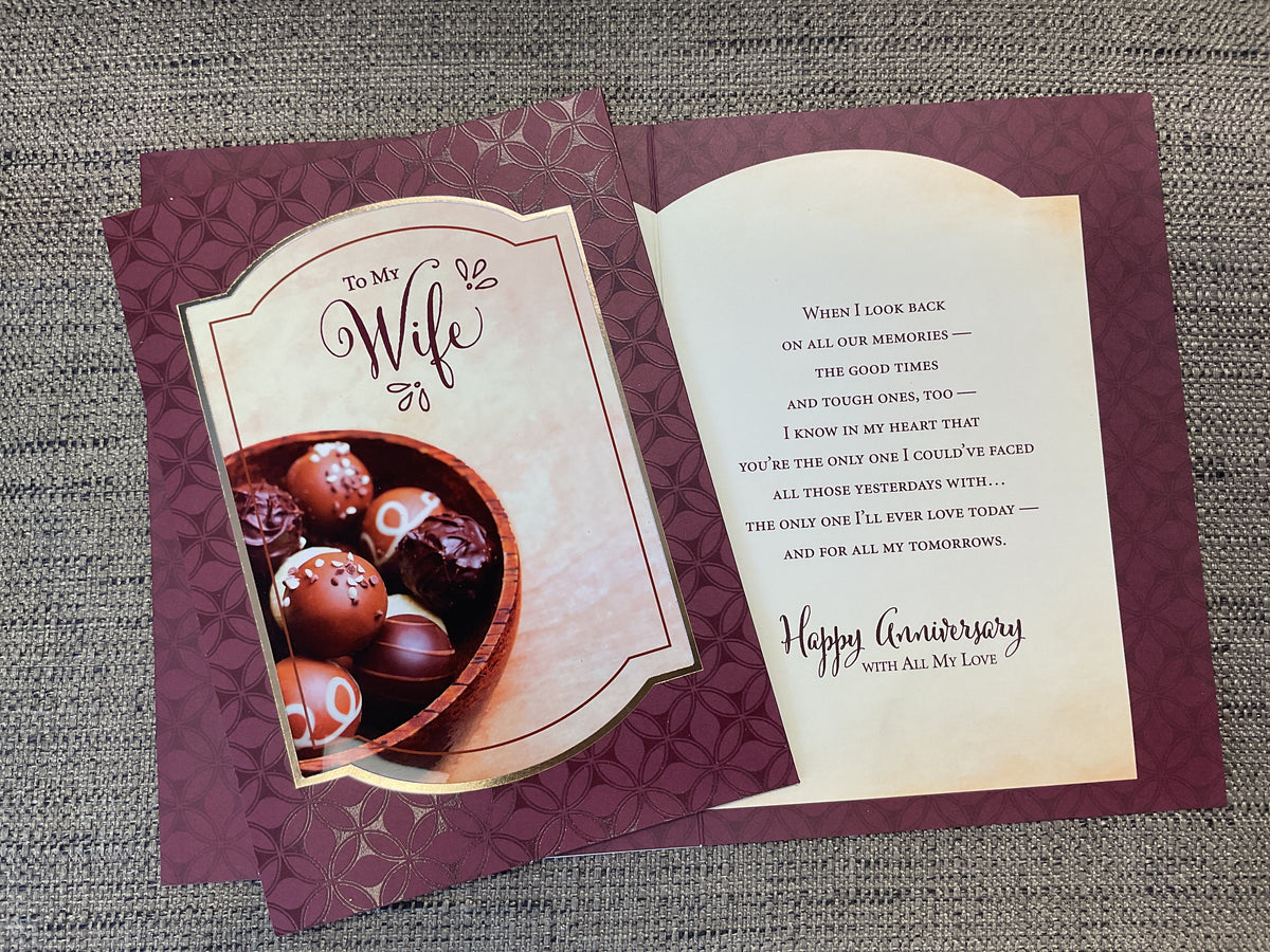 Wife Anniversary Card