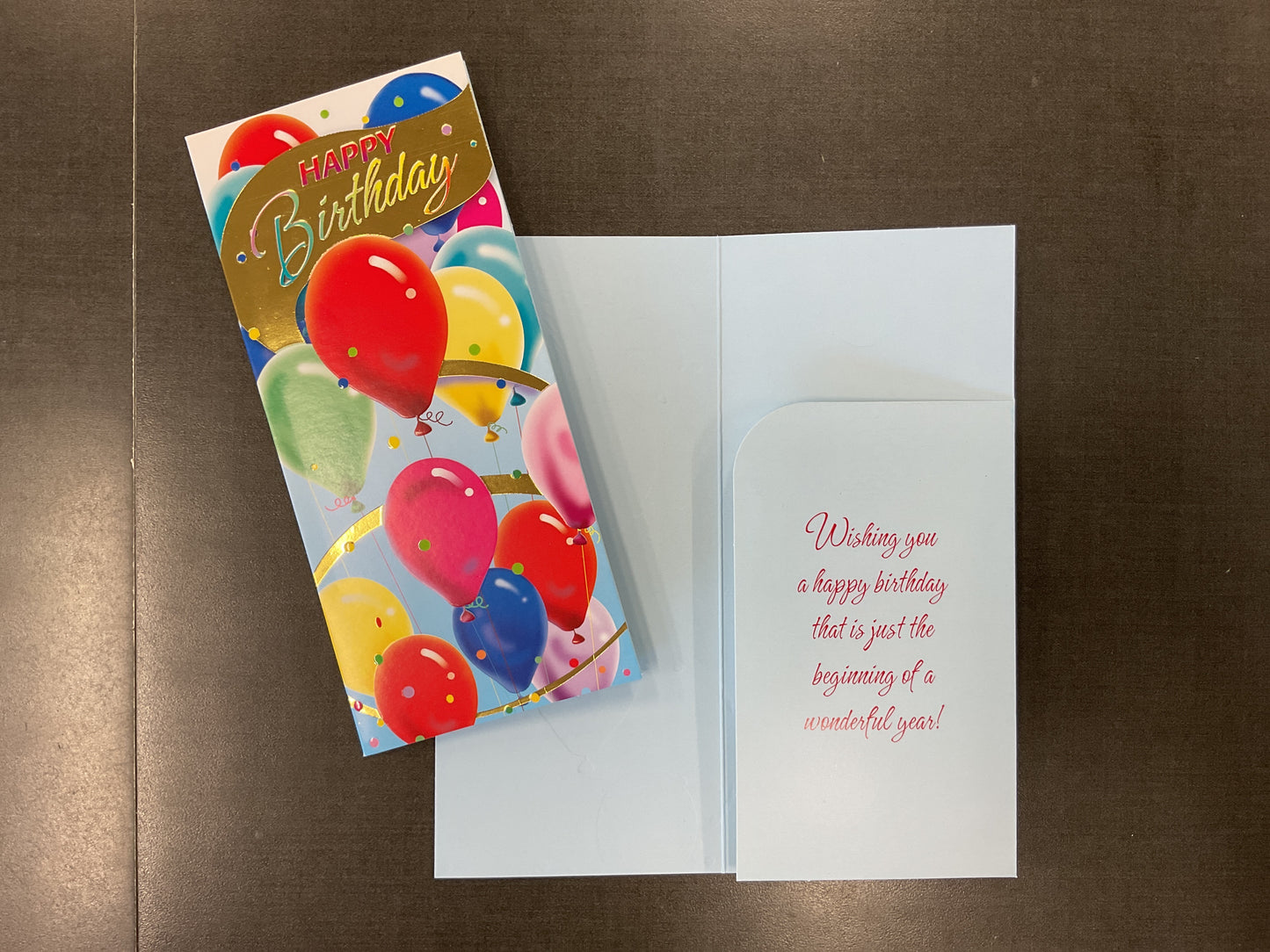 Birthday Card - Money Holder