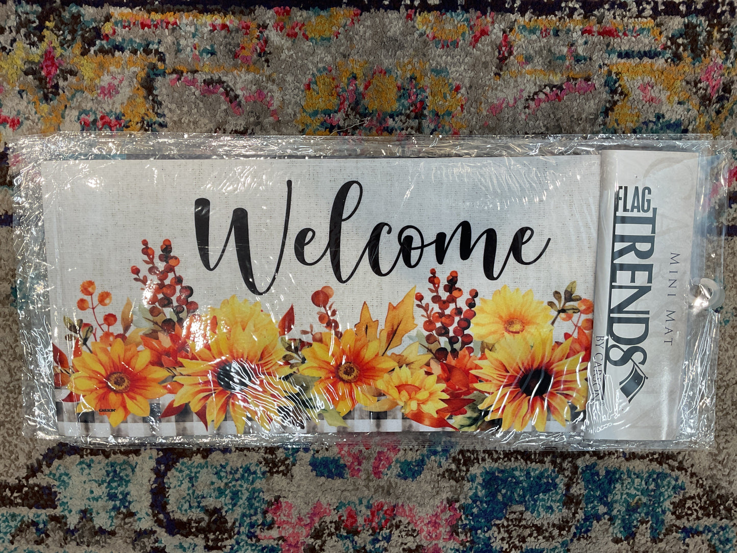 Fall Floral Jar Mini Mat Insert