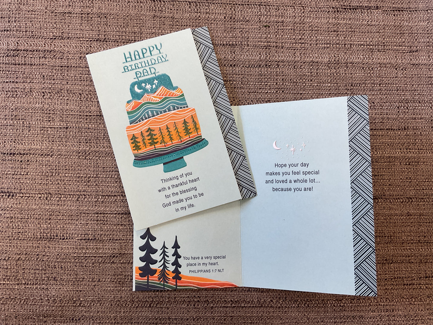 Religious Dad Birthday Card