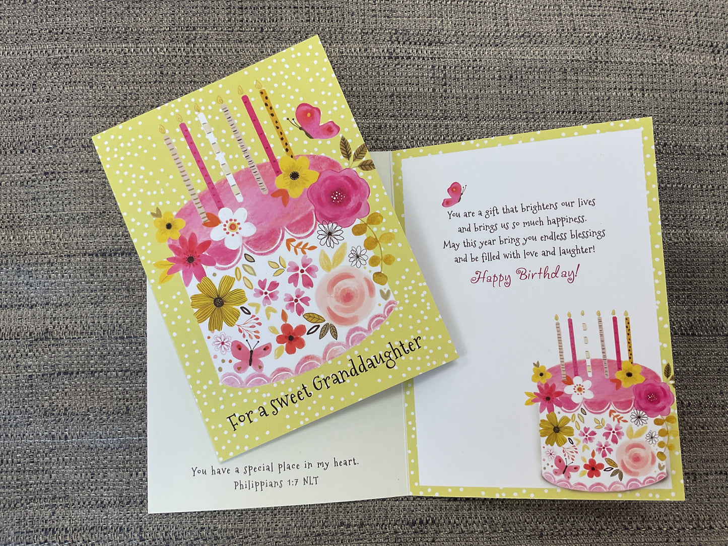 Granddaughter *Religious* Birthday Card