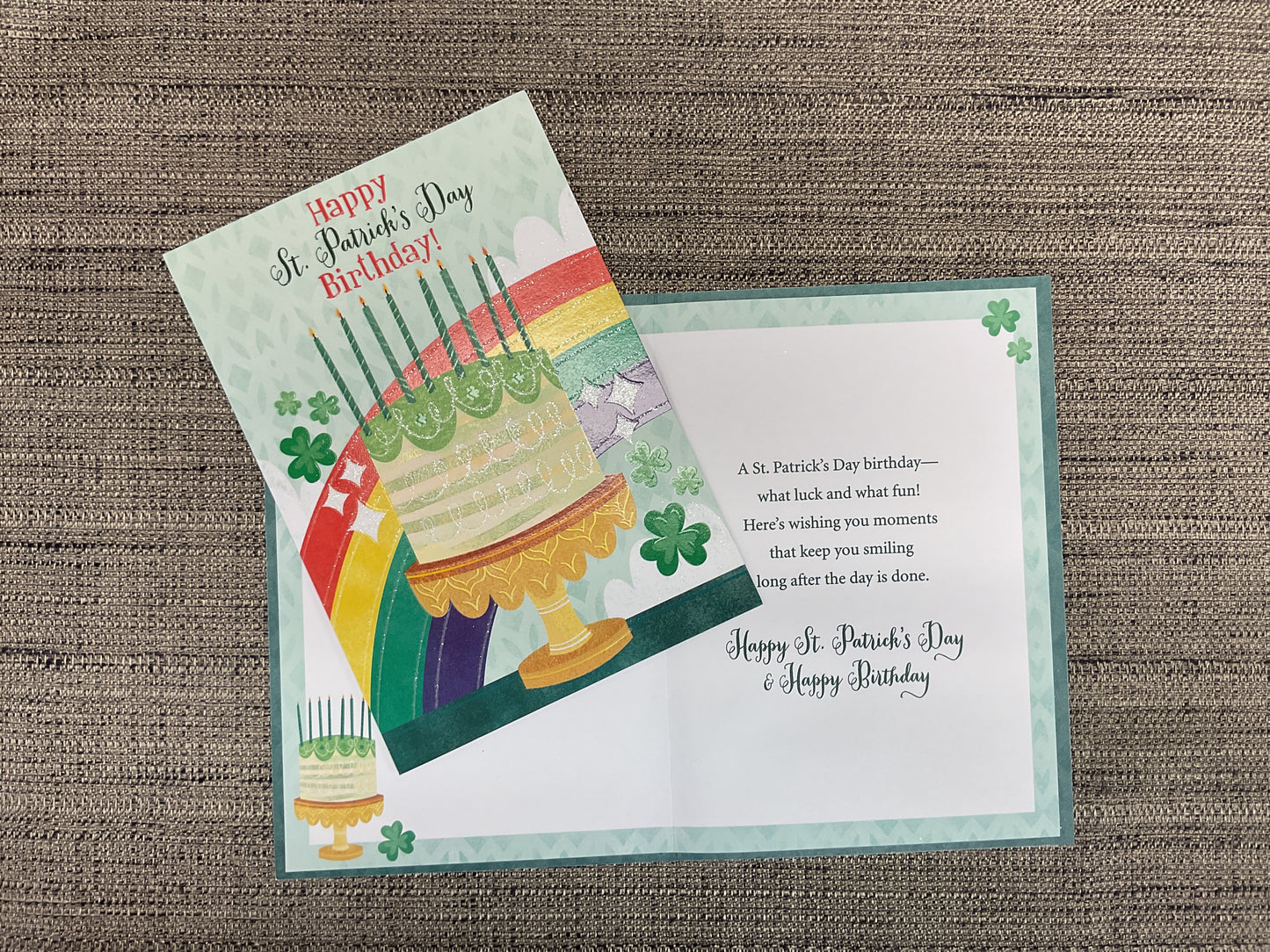 Happy Birthday & Happy St. Patrick’s Day Card