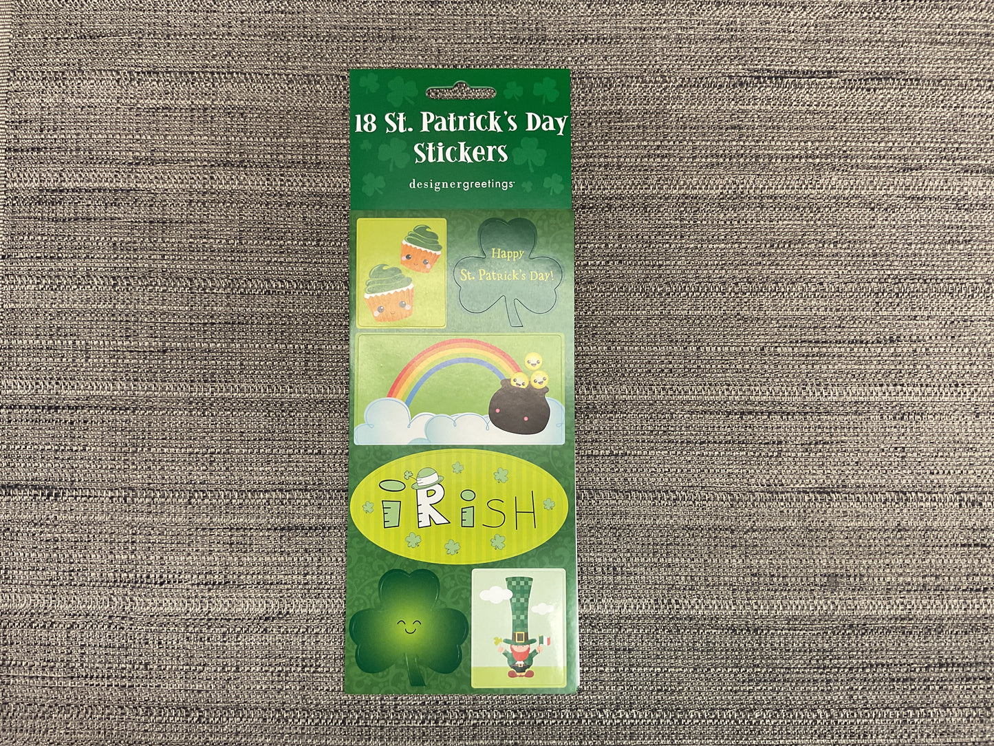 18 count St. Patrick’s Day Stickers