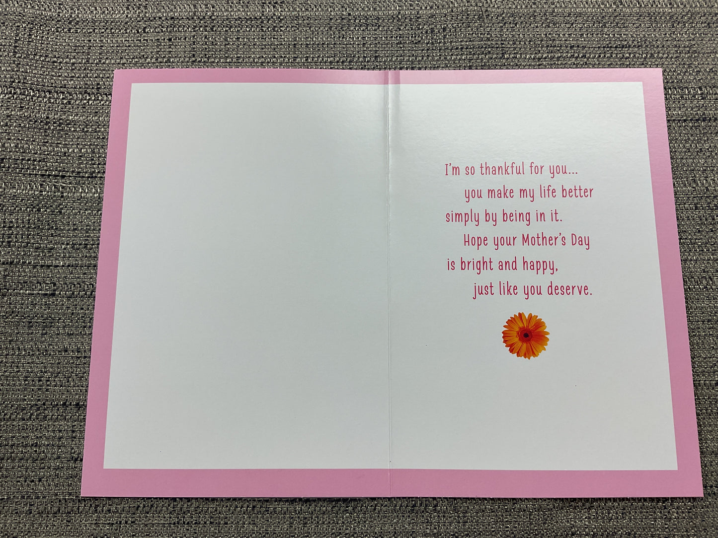 Sister, Mother’s Day card