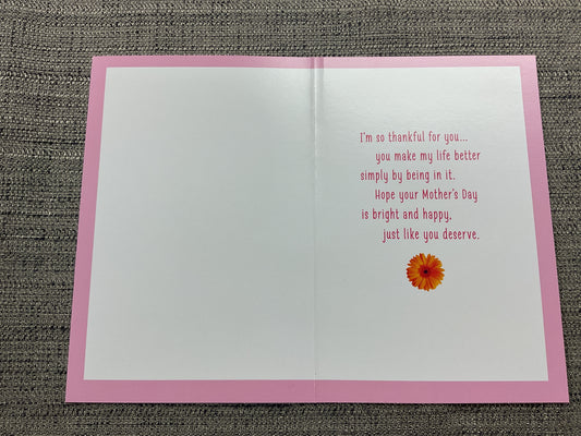 Sister, Mother’s Day card