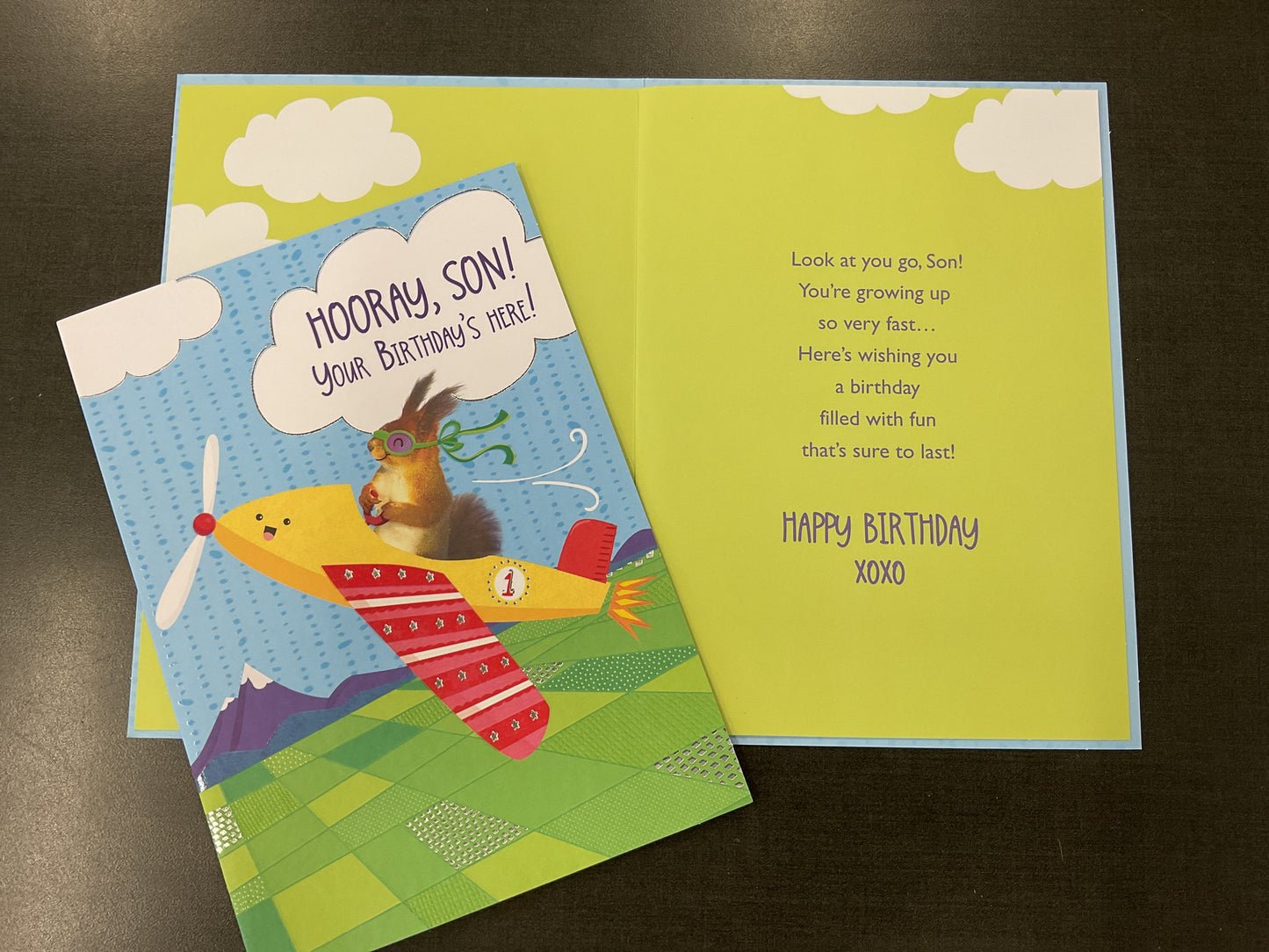 Son Birthday Card
