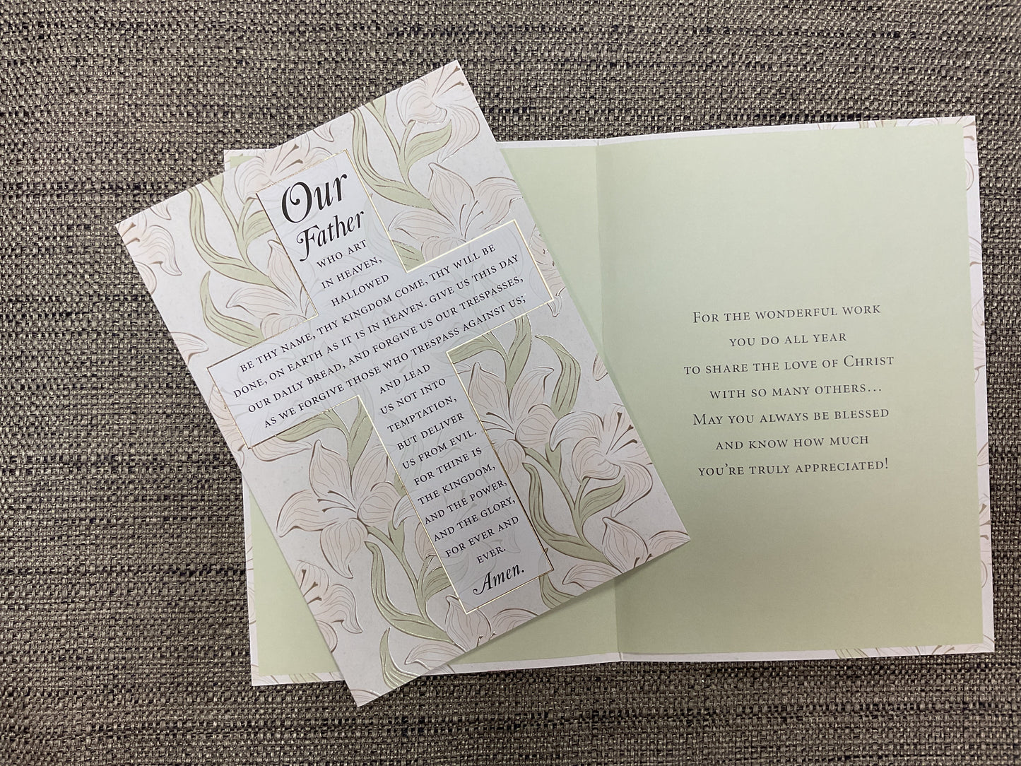 Pastor - Clergy Appreciation Card