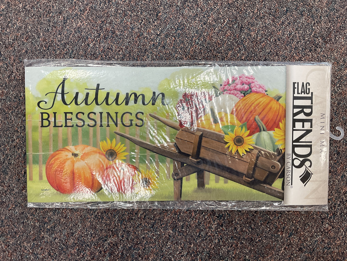 Harvest Wagon Mini Flag