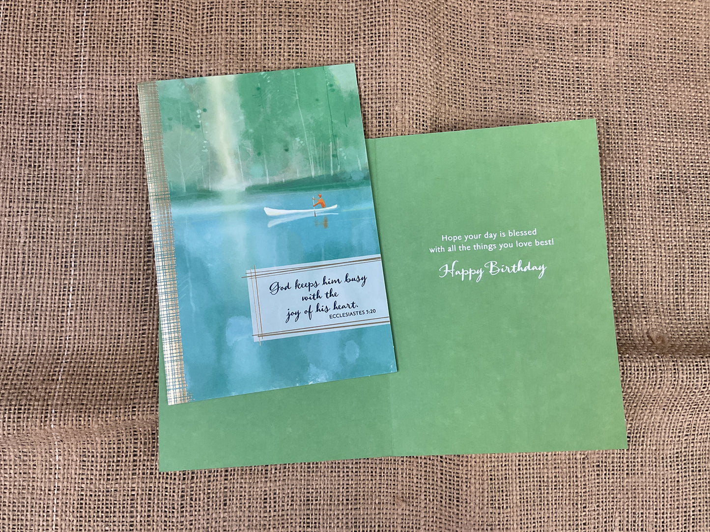 Religious Birthday Card