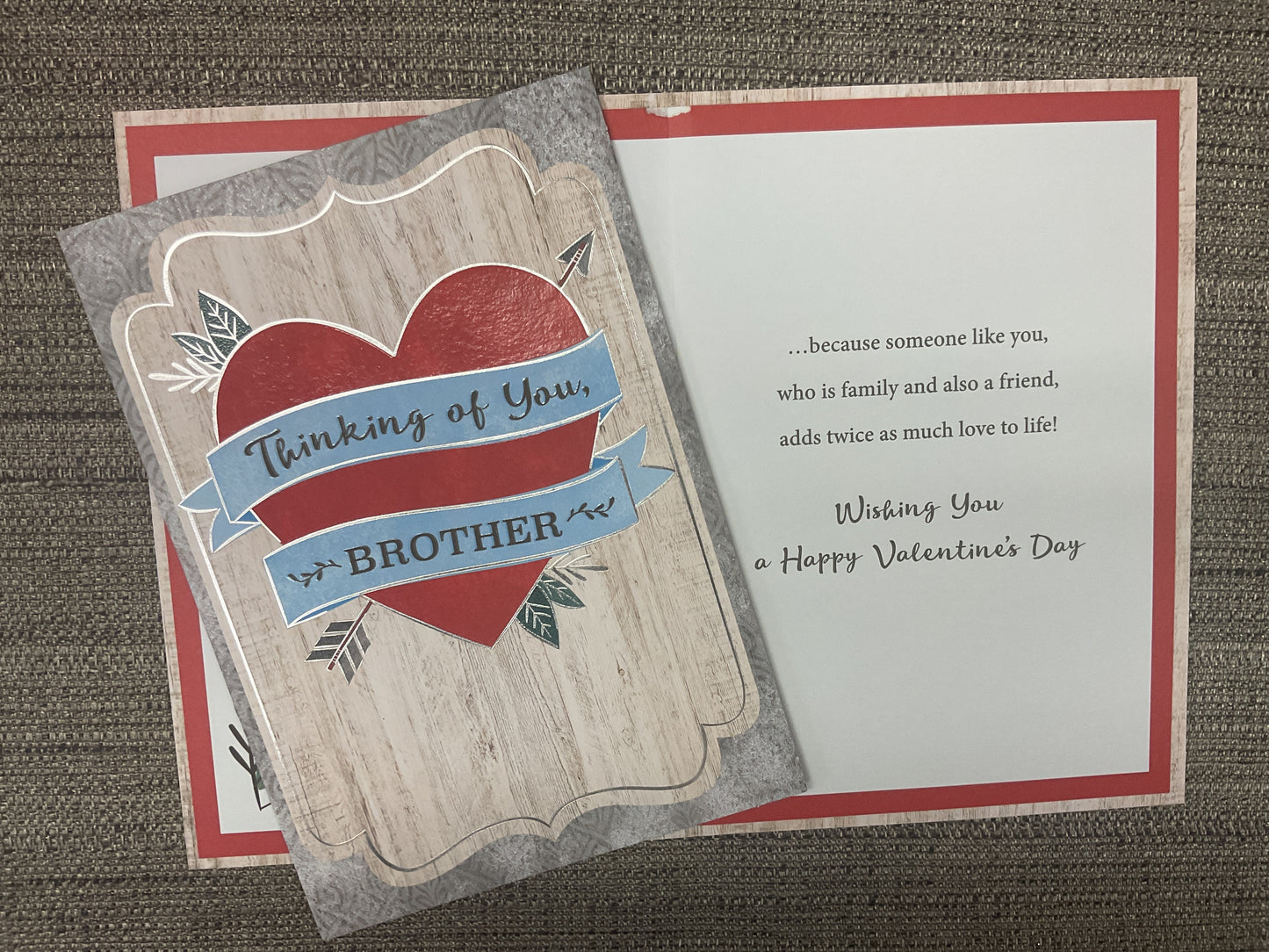 Brother - Valentine’s Day Card
