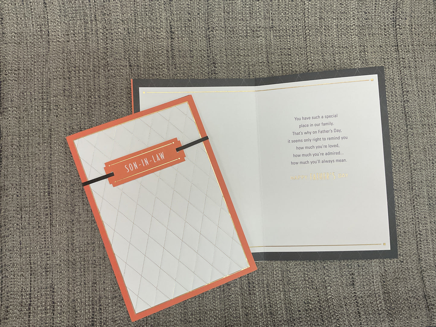 Son-in-Law - Father’s Day Card