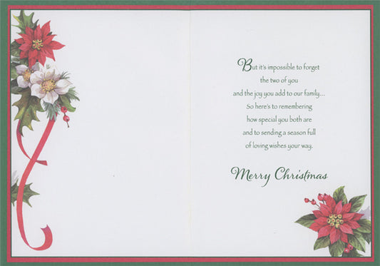 Son & Wife Christmas Card