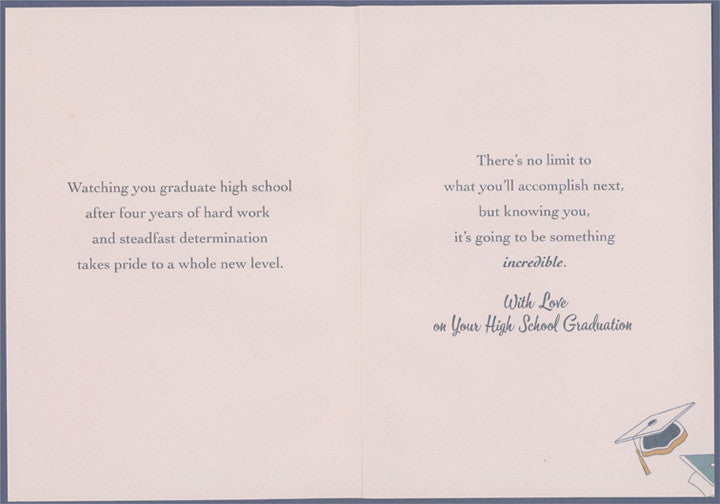Daughter High School Graduation Card