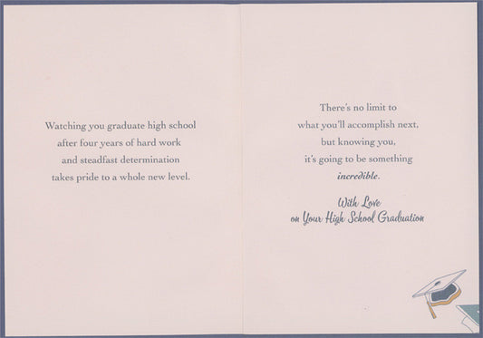 Daughter High School Graduation Card