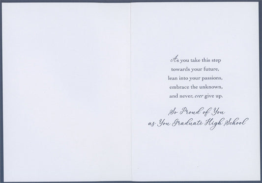 Son High School Graduation Card