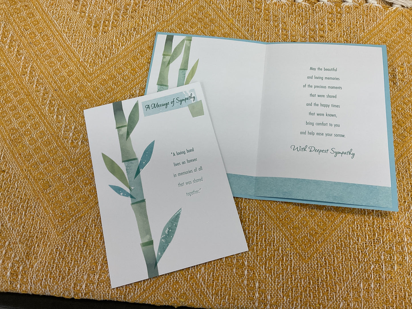 Sympathy card