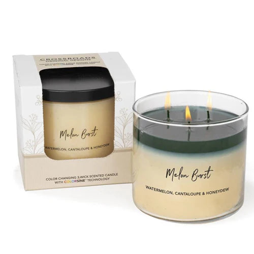 Color Changing 3 Wick Jar Candle