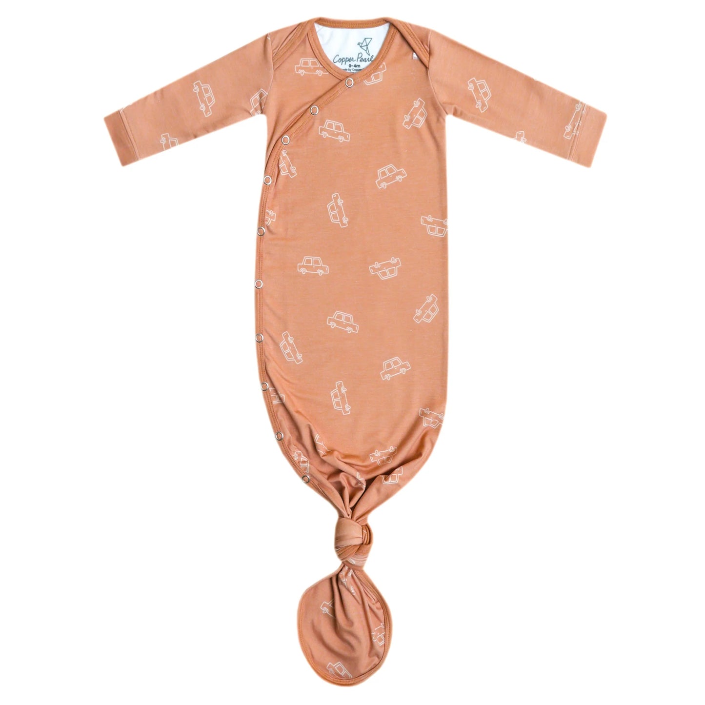 Copper Pearl Knotted Gown