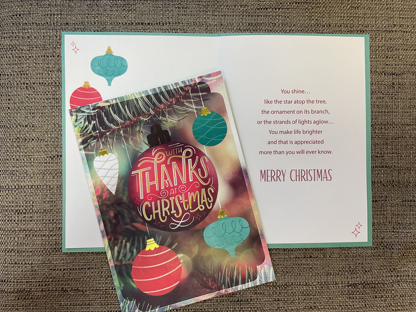 Appreciation Christmas Card