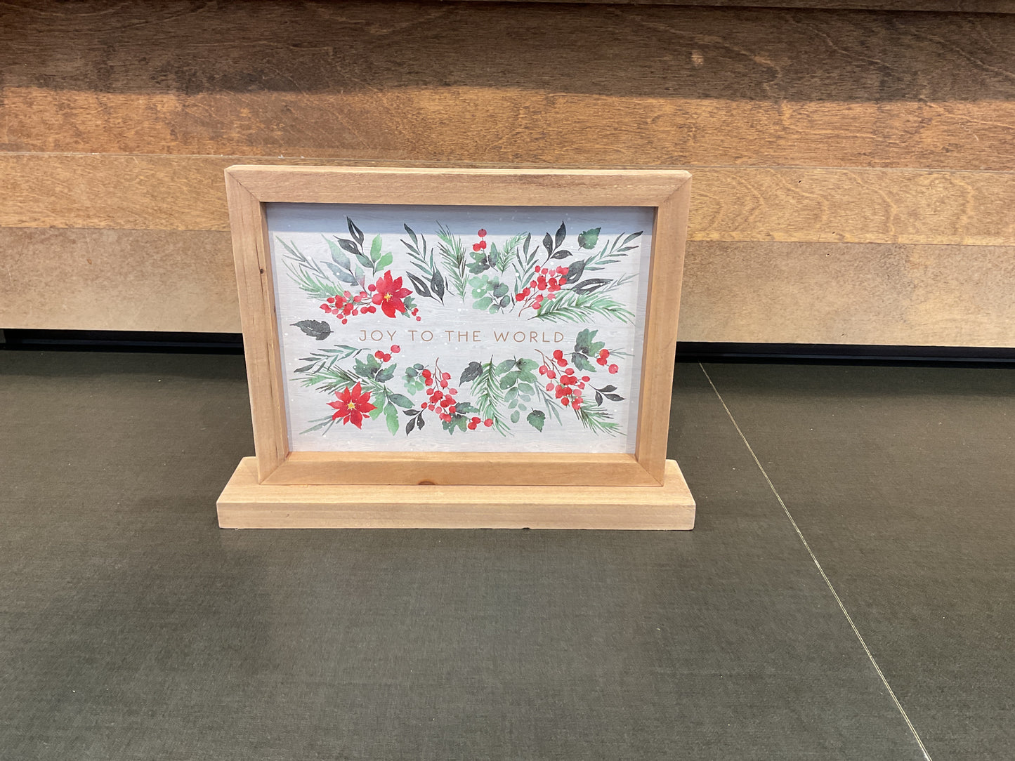 Wood Framed Table Signs Asst 2