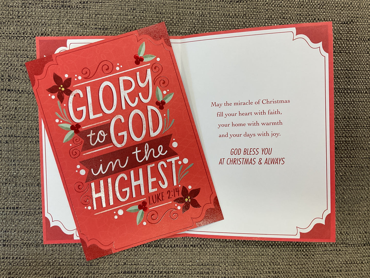 Religious Christmas Card